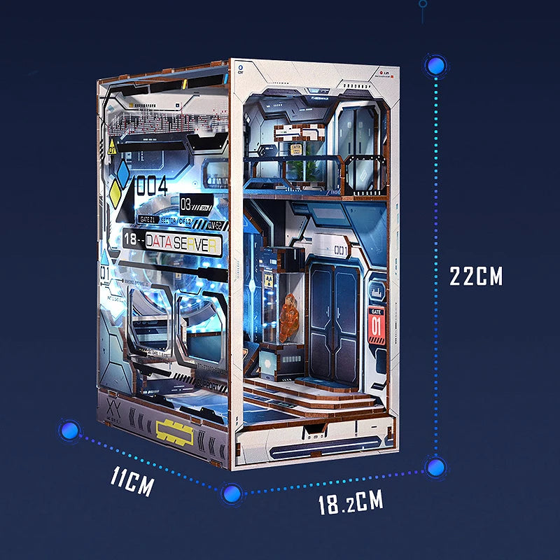 Magic Library Wooden Book Nook