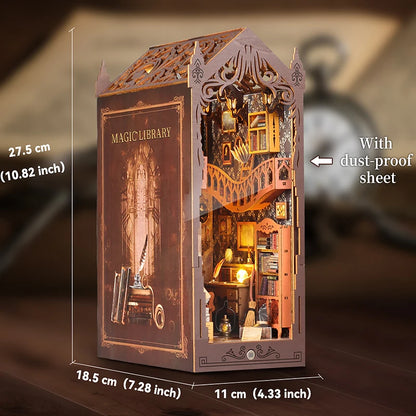 Magic Library Wooden Book Nook