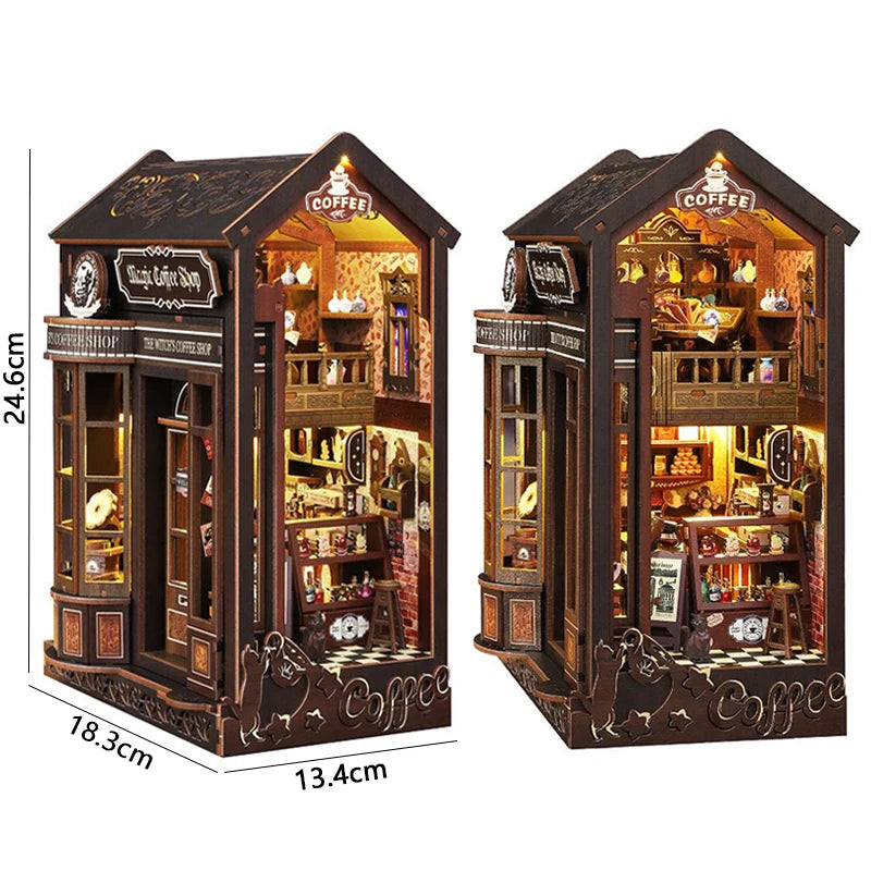 Magic Library Wooden Book Nook