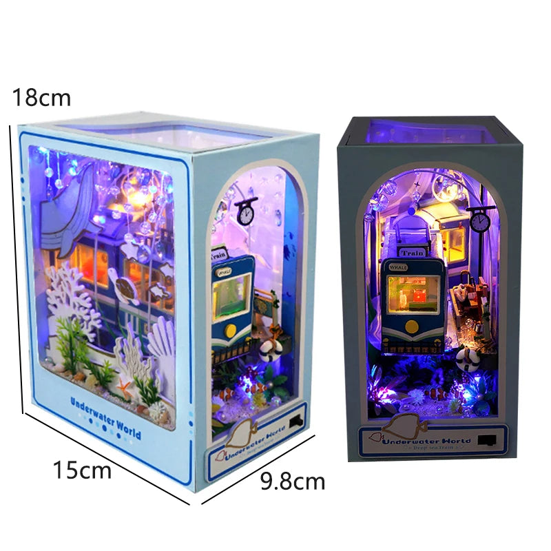 Magic Library Wooden Book Nook