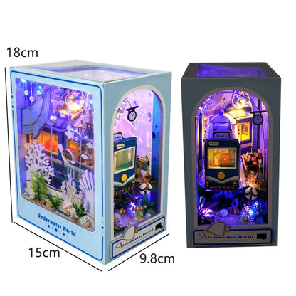 Magic Library Wooden Book Nook