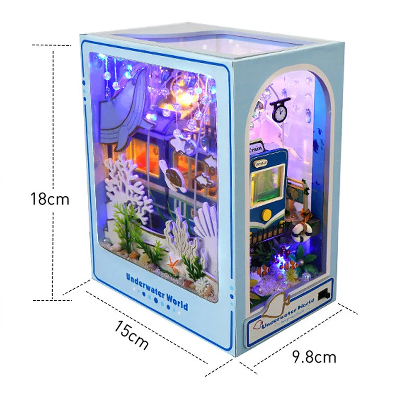 Magic Library Wooden Book Nook