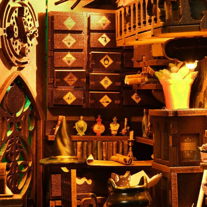 Arcane Wizard’s Study Book Nook