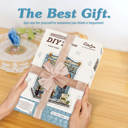 CUTE BEE Sweet Marie Pastry Shop Book Nook