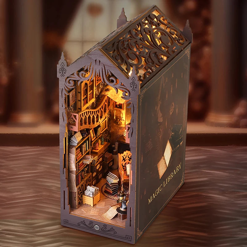Magic Library Wooden Book Nook