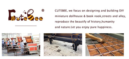 CUTE BEE Rose Detective Agency Book Nook