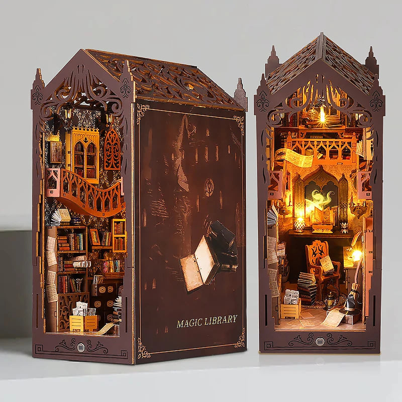 Magic Library Wooden Book Nook
