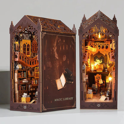 Magic Library Wooden Book Nook