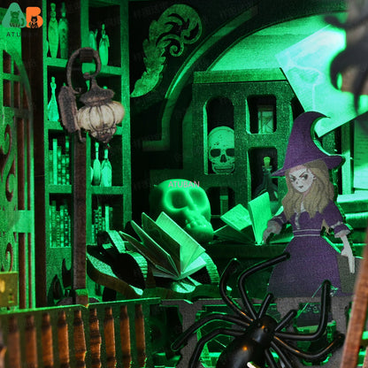 Arcane Wizard’s Study Book Nook