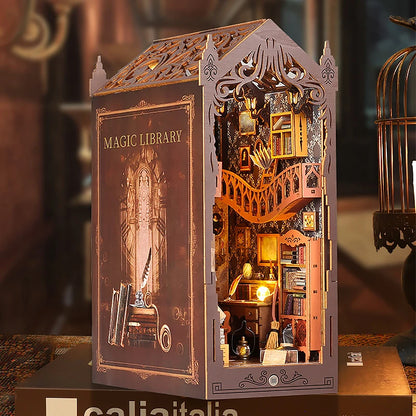 Magic Library Wooden Book Nook