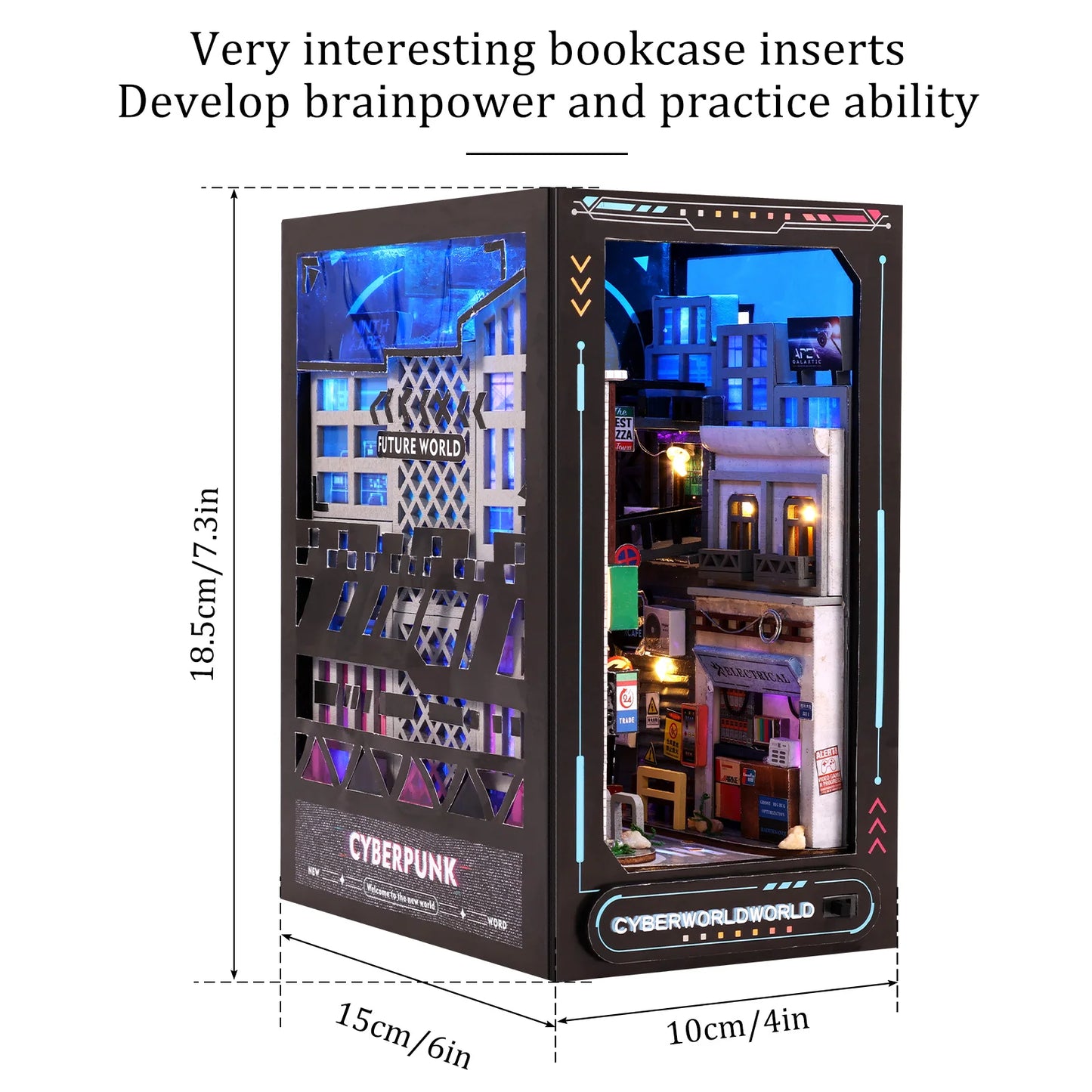 Cyber Night Market Book Nook