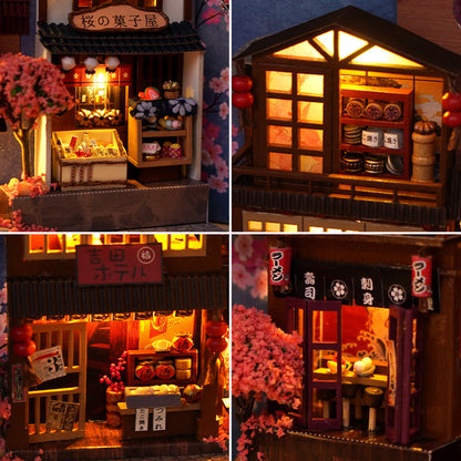 Japanese Lantern Street Book Nook