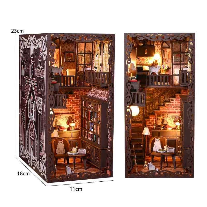 Magic Library Wooden Book Nook