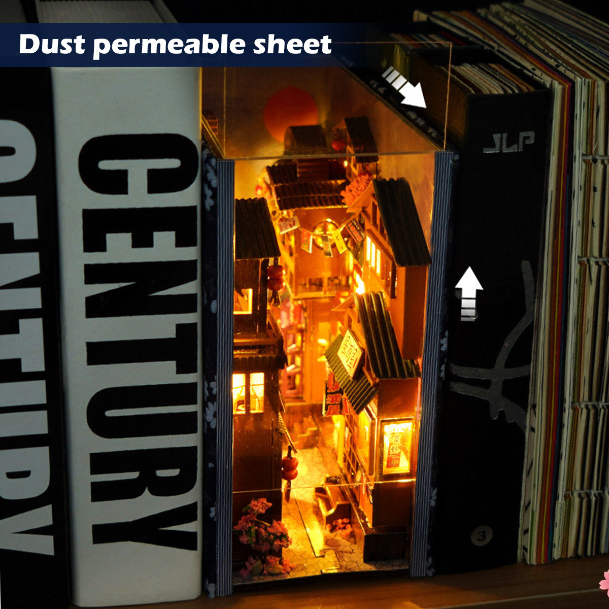 Japanese Lantern Street Book Nook