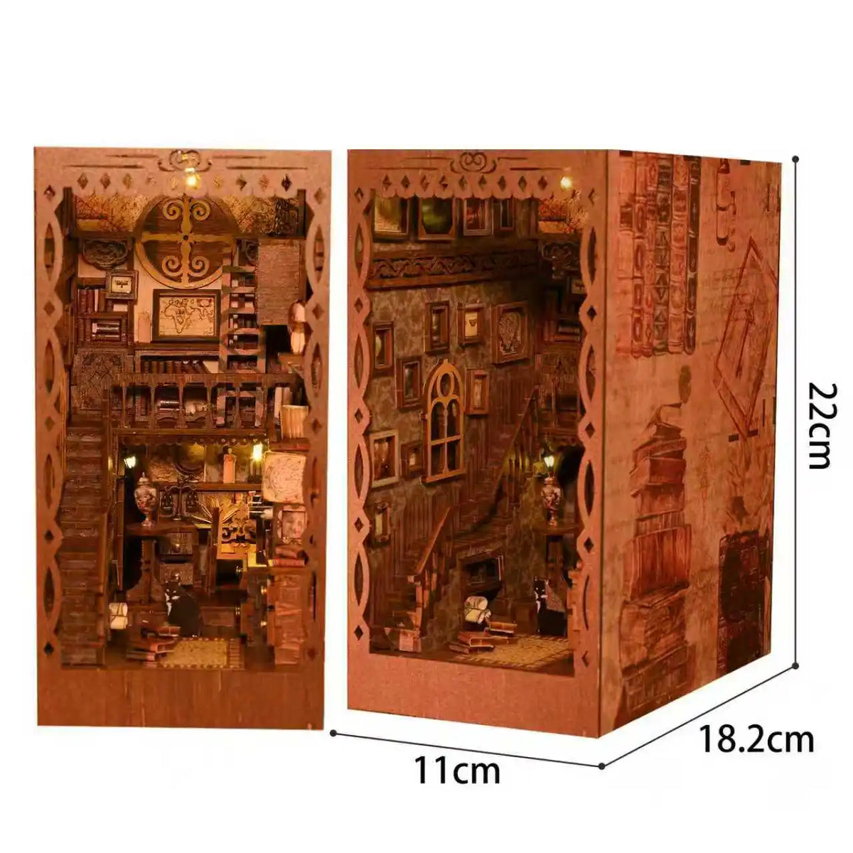 Magic Library Wooden Book Nook