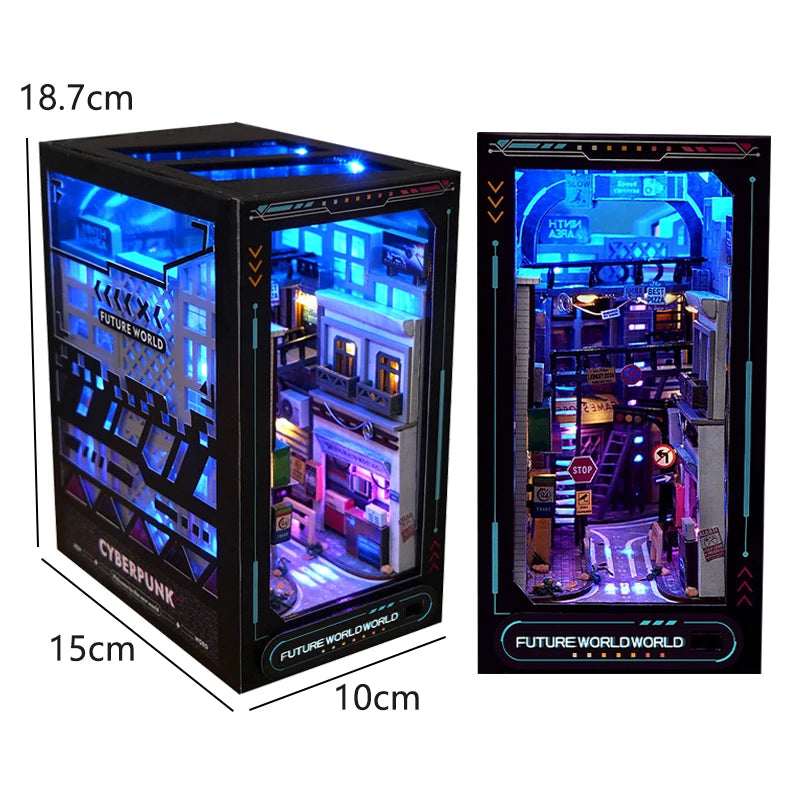 Magic Library Wooden Book Nook