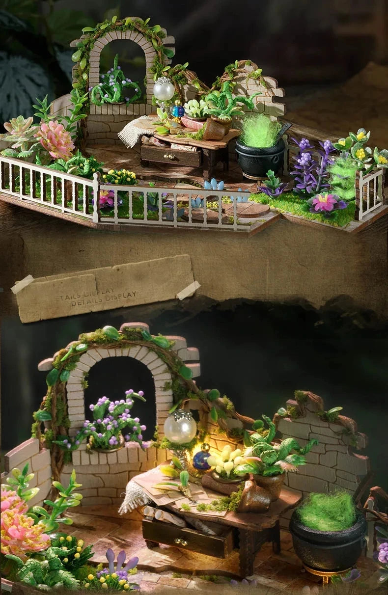 Clock Tower Garden Book Nook