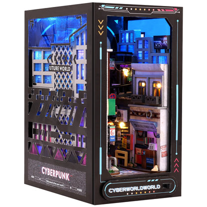 Cyber Night Market Book Nook