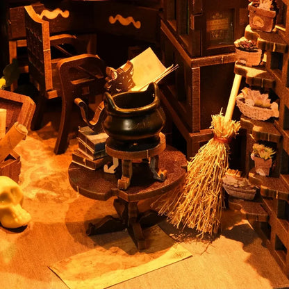 Arcane Wizard’s Study Book Nook