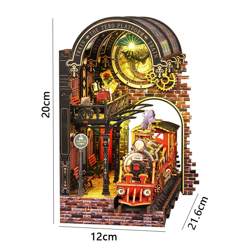 Magic Library Wooden Book Nook