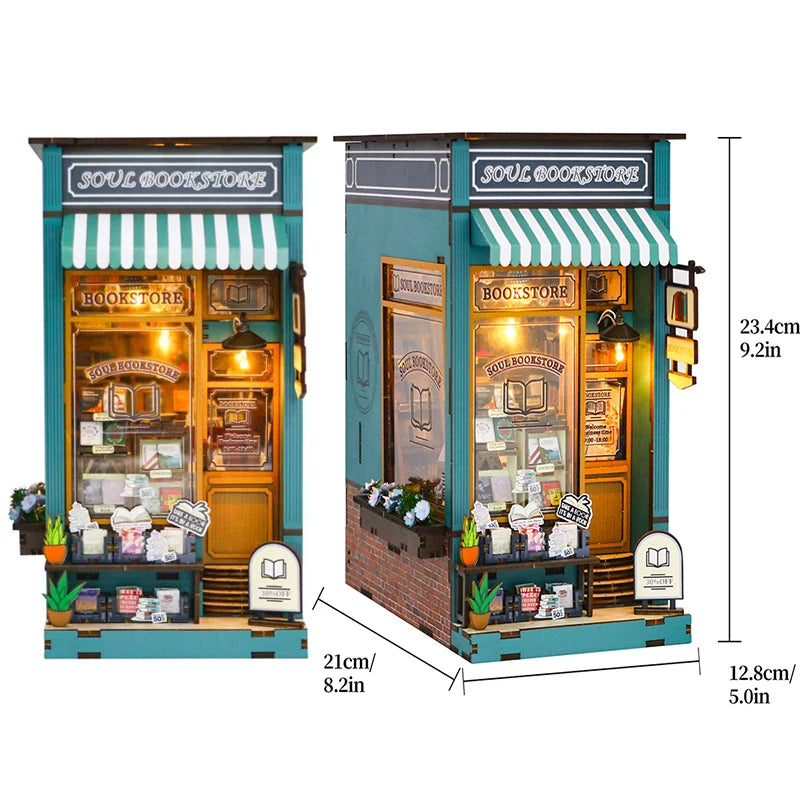 Magic Library Wooden Book Nook