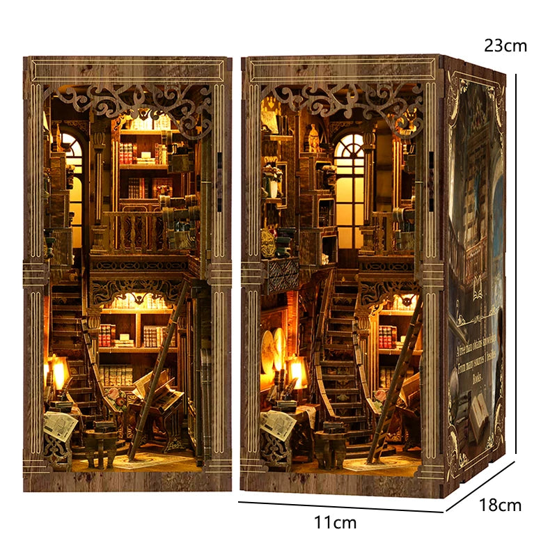 Magic Library Wooden Book Nook